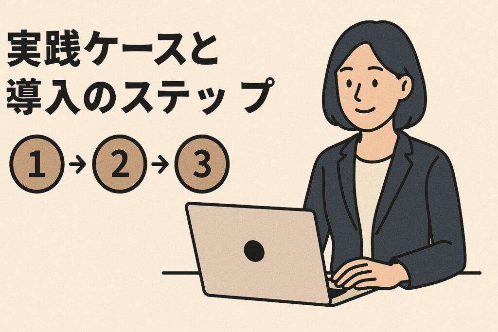 実践ケースと導入のステップ
