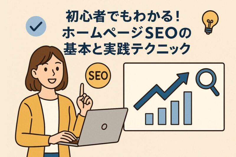 初心者でもわかる！ホームページSEOの基本と実践テクニック